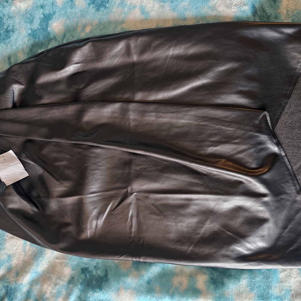 Black Leather Skirt